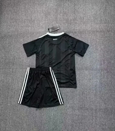 25-26 Real Madrid Black goalkeeper kid kit