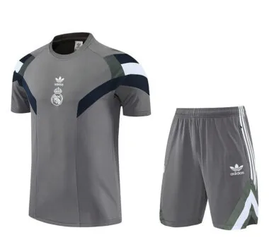 25-26 Real Madrid Gray Training Suit