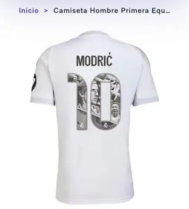 25-26 Real Madrid Modric Version Jersey