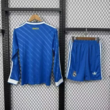 25-26 Real Madrid Third Away Long Sleeve Kid Kit