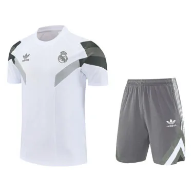 25-26 Real Madrid White training suit