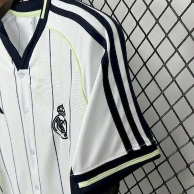 25-26 Real Madrid white Baseball jersey