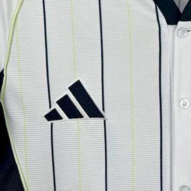 25-26 Real Madrid white Baseball jersey