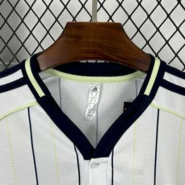 25-26 Real Madrid white Baseball jersey