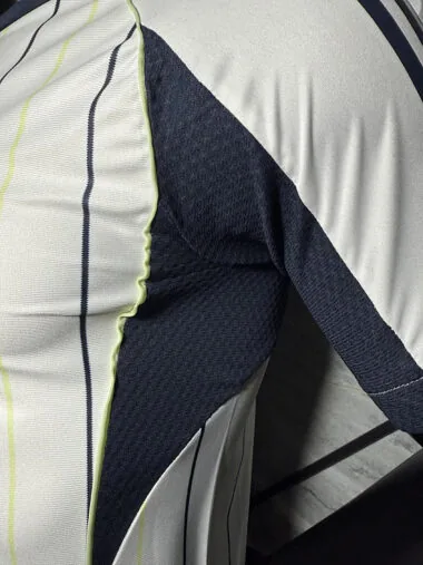 25-26 Real Madrid white player version baseball jersey