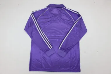 84-85 Real Madrid away retro long sleeve jersey