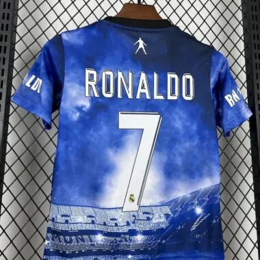 Cristiano Ronaldo 2025/26 Real Madrid Kids Kit