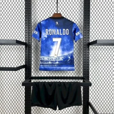 Cristiano Ronaldo 2025/26 Real Madrid Kids Kit