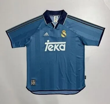 Retro Real Madrid 1999/00 Third away Jersey Size S-XXL