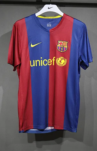 06-07 Barcelona home retro player version jersey