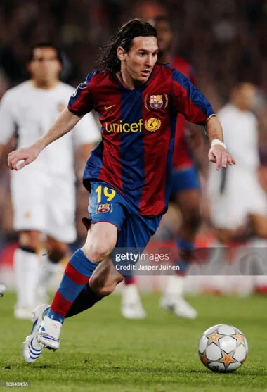 07-08 Barcelona home retro player version jersey
