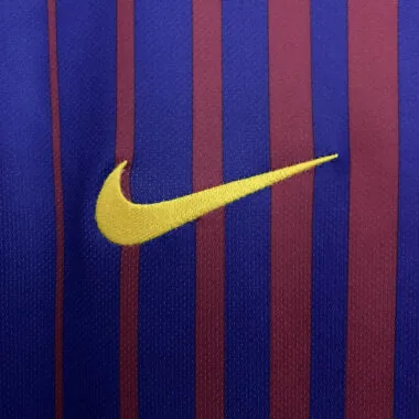 17-18 Barcelona home long sleeve retro jersey