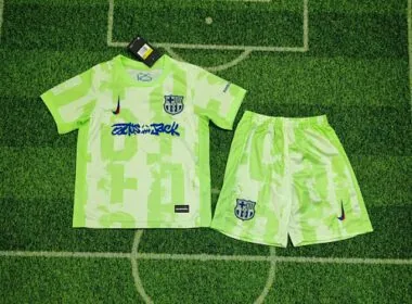 24-25 Barcelona Third away Travis Scott Edition Kids Kit