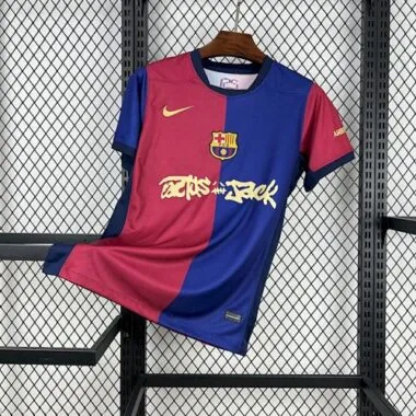 24-25 Barcelona Travis Scott Edition Jersey