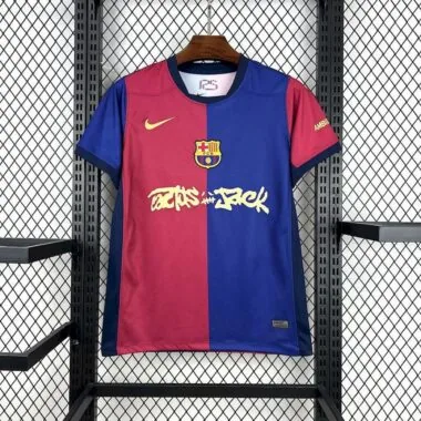 24-25 Barcelona Travis Scott Edition Jersey