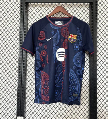 24-25 Barcelona blue and pink special jersey