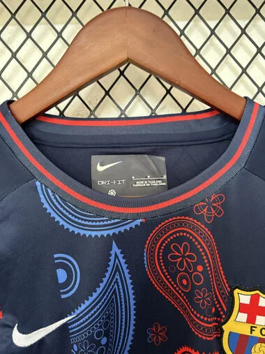 24-25 Barcelona blue and pink special jersey