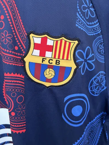 24-25 Barcelona blue and pink special jersey