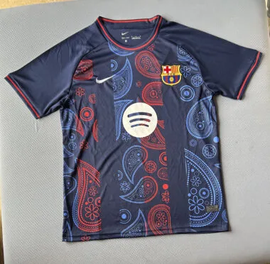 24-25 Barcelona blue and pink special jersey