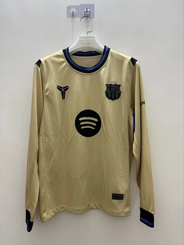 25-26 Barcelona Away Long Sleeve Jersey