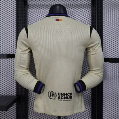 25-26 Barcelona Away long sleeve player version jersey