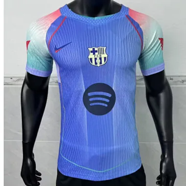 Camiseta del Barcelona Blue, edición especial, versión jugador, 25-26