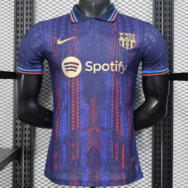 25-26 Barcelona Dark Blue Special Edition Player Version jersy