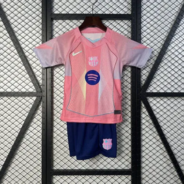 25-26 Barcelona Pink special kid kit