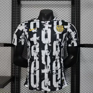 25-26 Barcelona black and white special player version jersey