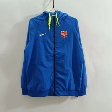 25-26 Barcelona blue windbreaker