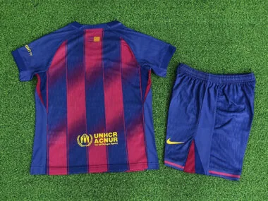 25-26 Barcelona home player version kid kit