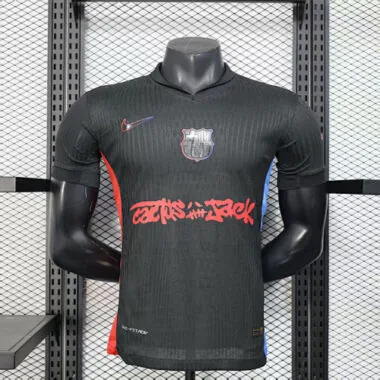 25-26 Barcelona x Travis Scott Away Player version jersey