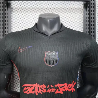 25-26 Barcelona x Travis Scott Away Player version jersey