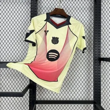 25-26 Barcelona yellow pink special edition Jersey