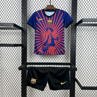 25-26 Barcelona ワンピース-モンキー・D・ルフィ Kids Kit