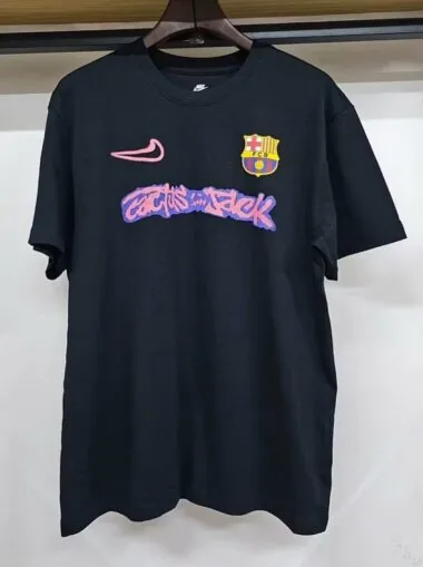 Barcelona X TRAVIS SCOTT COTTON T-SHIRT