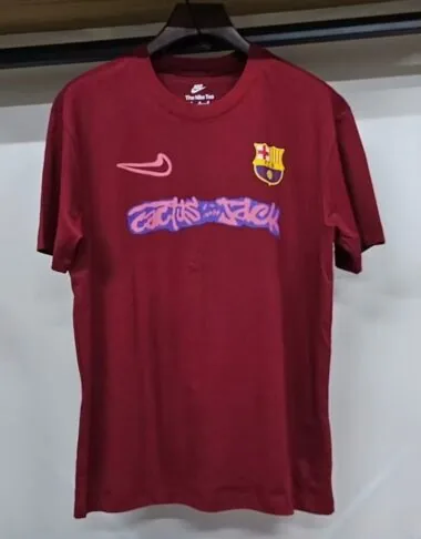Barcelona X TRAVIS SCOTT COTTON T-SHIRT