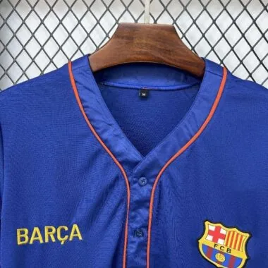 Barcelona 2025/26 Blue baseball Jersey
