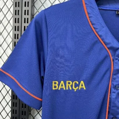 Barcelona 2025/26 Blue baseball Jersey