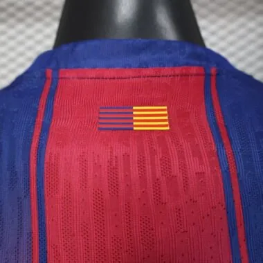Barcelona 2025/26 Home Player version jersey With New Sponsor