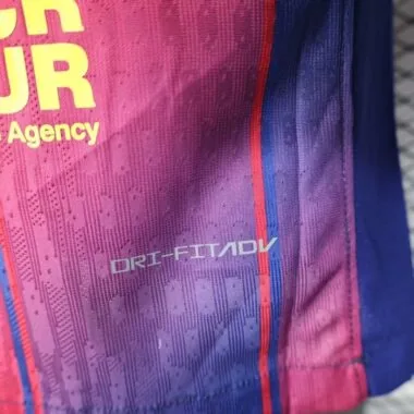 Barcelona 2025/26 Home Player version jersey With New Sponsor