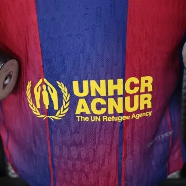 Barcelona 2025/26 Home Player version jersey With New Sponsor