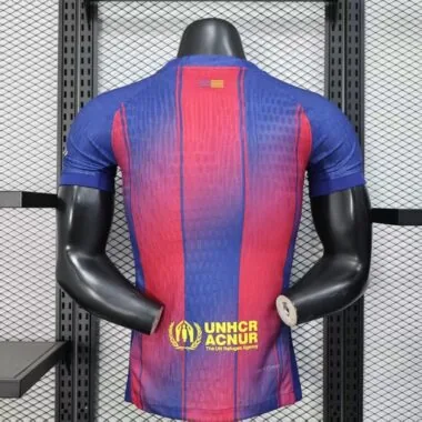 Barcelona 2025/26 Home Player version jersey With New Sponsor