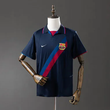 Retro Barcelona 2002/03 Third Away Jersey size S-2XL