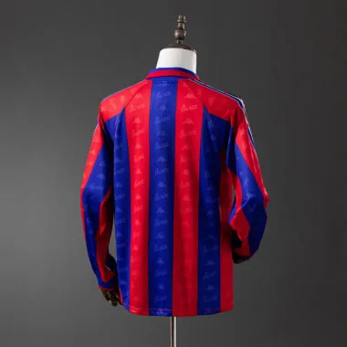 Maillot rétro à manches longues de Barcelone, saison 96/97 (S-XXL)