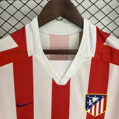 02-03 Atletico Madrid home Retro Jersey (S-2XL)