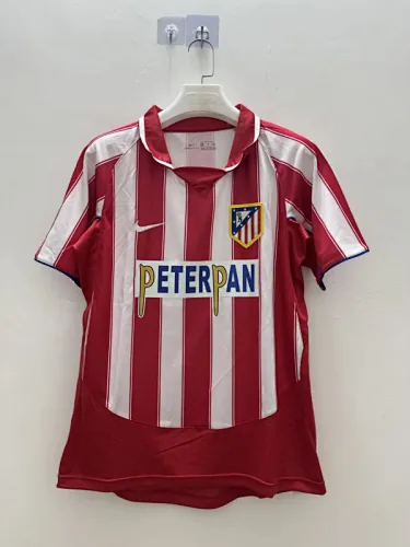 03-04 Atletico Madrid home retro jersey
