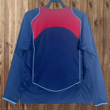 04-05 Atletico Madrid away retro long sleeve jersey