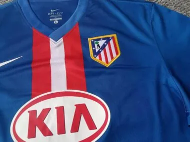 10-11 Atletico Madrid Away retro jersey
