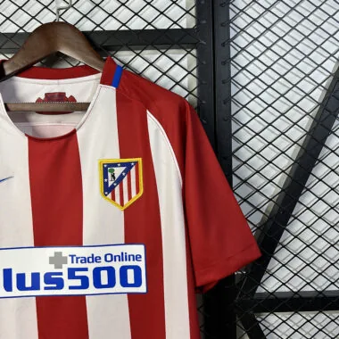 Maillot rétro domicile de l'Atlético Madrid 16-17